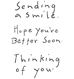 Simply Stated - Sending a Smile (words)