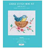 SO: Cross Stitch Mini Kit - Bird in a nest
