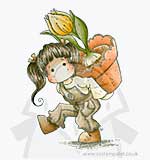 SO: LE13 Magnolia - Tilda with Big tulip Pot