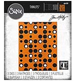SO: Sizzix Thinlits Die Set 3PK - Layered Dots by Tim Holtz