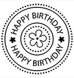 SO: Molly Blooms - Happy Birthday Circle