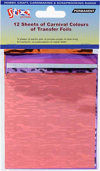 SO: Stix 2 - Transfer Foil Sheets - Carnival (12PK)