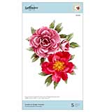 SO: Spellbinders Spring Flora Dies - Double and Single Peonies - by Susan Tierney-Cockburn