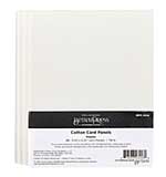 SO: Pebble BetterPress A2 Cotton Card Panels - 25 Pack