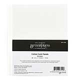 SO: Porcelain BetterPress Cotton 8.5 x 11 Sheets - 25 Pack