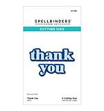 Spellbinders Shapeabilties - Thank You Etched Dies