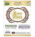 SO: Justrite Merry Wishes Cling Stamp