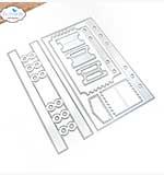 Elizabeth Craft Designs - Sidekick Essentials 30 - Basepage with ticket Cutting Dies (From the Past)