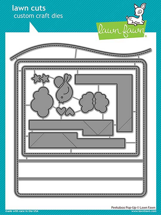SO: Lawn Cuts Custom Craft Die - Peekaboo Pop-Up