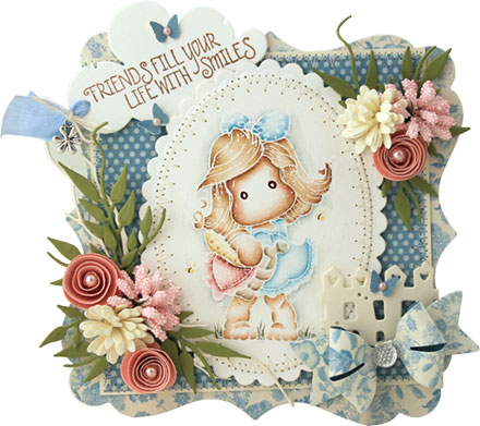 Friends Fill your Life with Smiles by Louise Roache